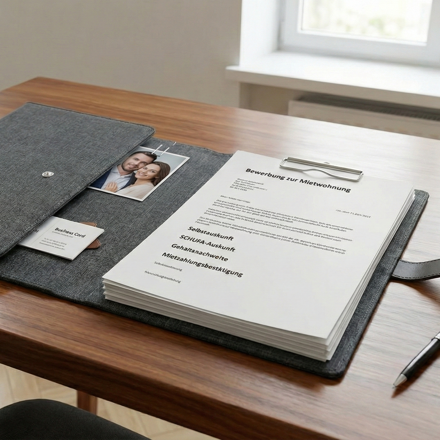 Mietunterlagen Selbstauskunft