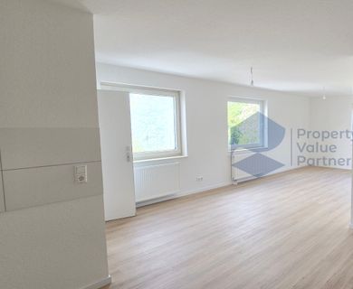 Modern, hell, großzügig: Stilvolle 3-Zimmer-Wohnung mit offenem Wohn-Essbereich