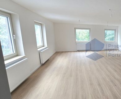 Großzügig, modern, repräsentativ: Traumhafte Wohnung mit drei Schlafzimmern und XXL-Wohnbereich