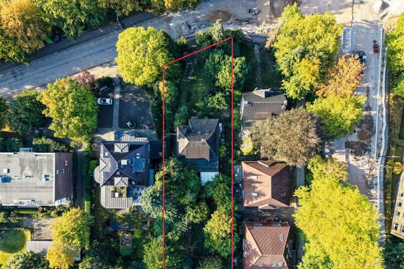 Gro&szlig;z&uuml;giges Baugrundst&uuml;ck in einer begehrten Wohnlage Hamburgs