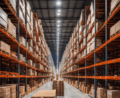 Lagerhalle im etablierten Industriestandort mit namenhaften Ankermieter