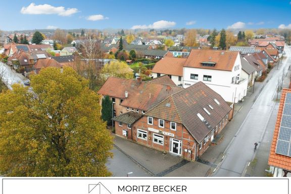 Solide Kapitalanlage in Hermannsburg! Voll vermietetes Wohn- und Geschäftshaus.